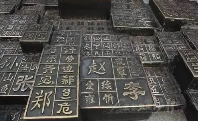 百家姓姓氏起源来历