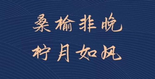 桑榆非晚,柠月如风是什么意思?