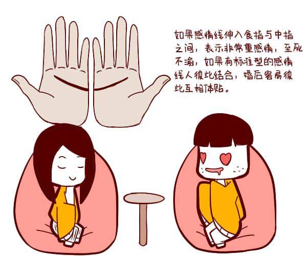 好的感情线是怎样的?有这几种感情线注定会婚姻美满!