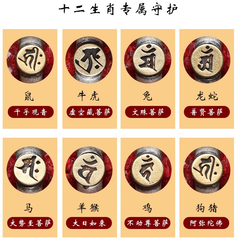 十二生肖对应的本命佛的梵文 12生肖本命佛对应表