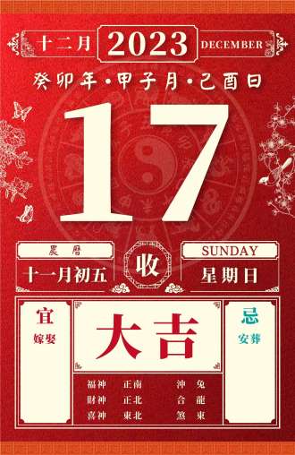 董易林今日生肖运势2023.12.17