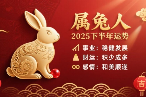 2025年属兔人下半年运势如何