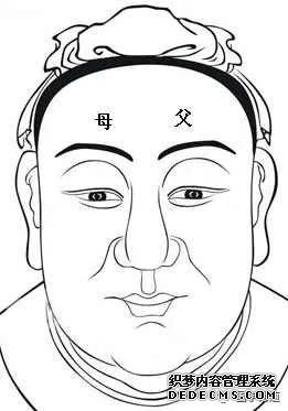 麻衣神相学习_面相学习_面相看法_面相十二宫图解