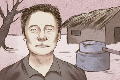 有的人一眼就带福相 鼻头有肉