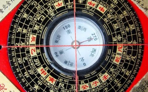 风水罗盘的使用-风水中二十四山红“阳”黑“阴”字的由来！