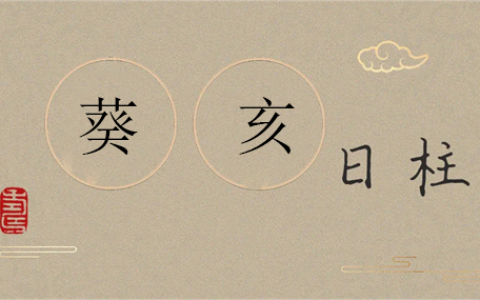 癸亥日柱男命女命 癸亥日柱男女命运