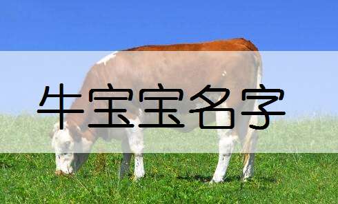 男孩的名字响亮寓意好的2021属牛，牛宝宝好听名字大全