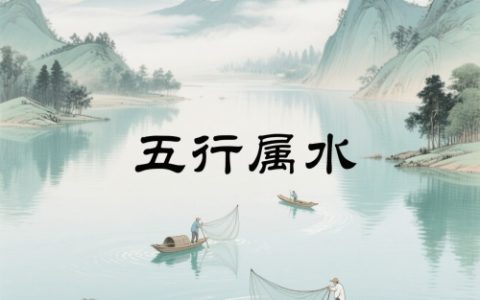 五行属水的字男孩用寓意好的字