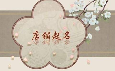 2024龙年独一无二的装饰店取名