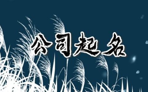 2024龙年好听有内涵的公司名字