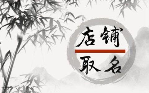2024龙年洋气有格调的店铺名字