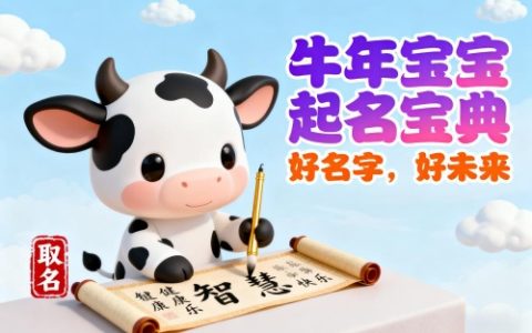 属牛男孩子取名字大全