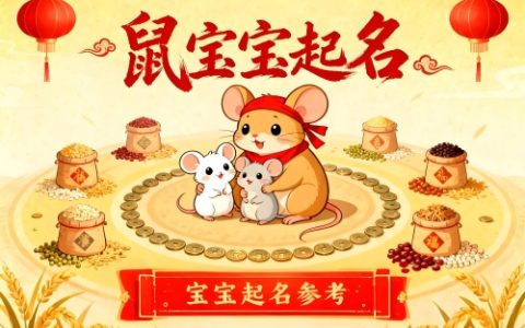 属鼠男孩名字最佳字