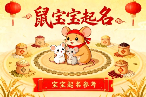 属鼠男孩名字最佳字