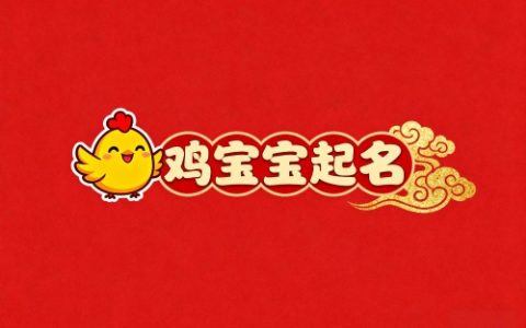 属鸡男孩名字中最旺的字