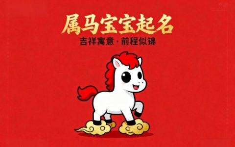 2026马年最旺男孩名字