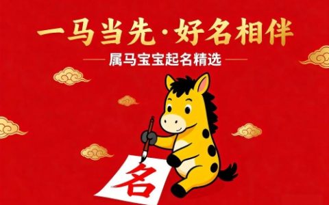 2026属马宝宝取名字最佳字