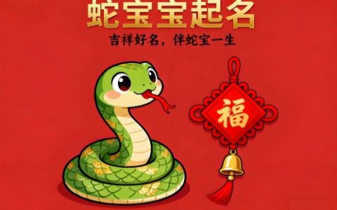 属蛇男孩名字最佳用字