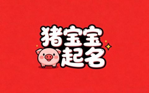属猪最佳聚财的名字