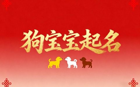 属狗男孩取名字寓意好的字