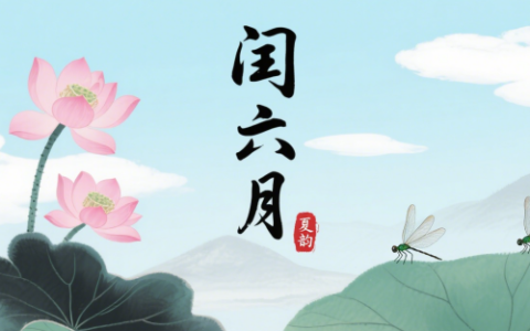 闰六月份有什么说法