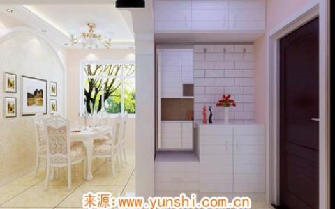 进门鞋柜上放什么招财