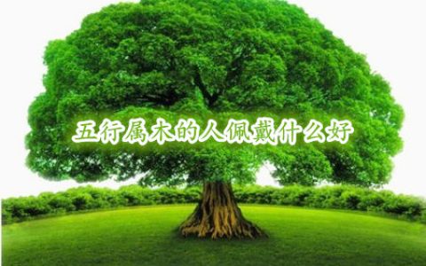 五行属木的人佩戴什么好