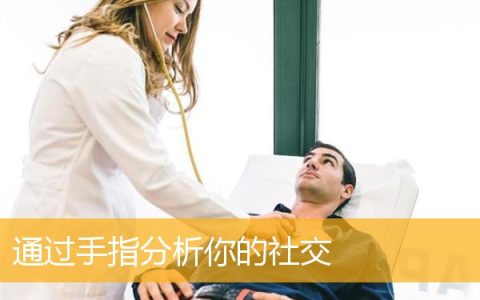 通过手指分析你的社交