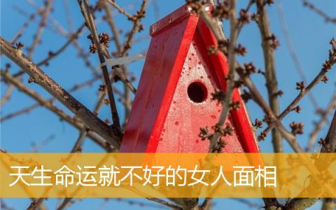 天生命运就不好的女人面相