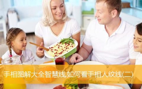 手相图解大全智慧线,如何看手相人纹线(二)