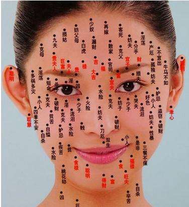 女人脸部面相凶痣大全：女人脸上哪些位置的痣是恶痣呢？