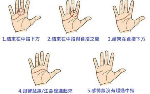 手上感情线上有十字纹代表什么