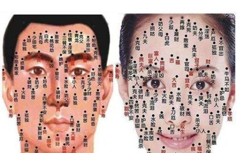 面部痣相图解：脸上痣的位置与命运的详细解析！