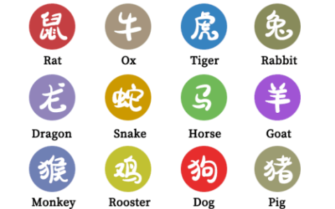 12生肖排行顺序表