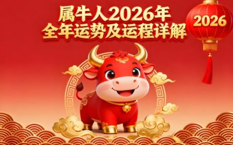 属牛人2026年运势运程每月运程详解