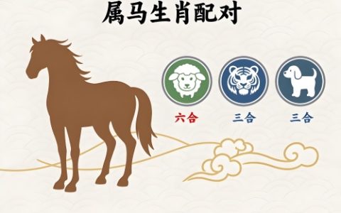 属马的三合和六个合生肖是什么