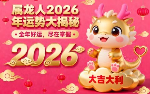 属龙人2026年全年运势运程详解