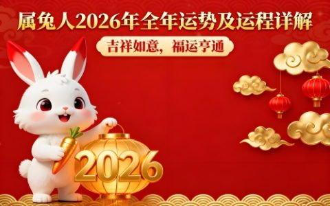 属兔人2026年运势及运程每月运程
