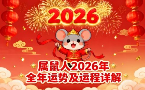 属鼠人2026年全年运势及运程详解