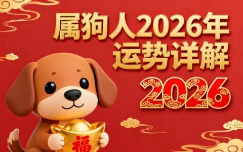 属狗人2026年全年运势及运程详解