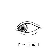 一白眼二白眼三白眼四白眼面相的人命运