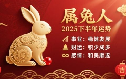2025年属兔人下半年运势如何