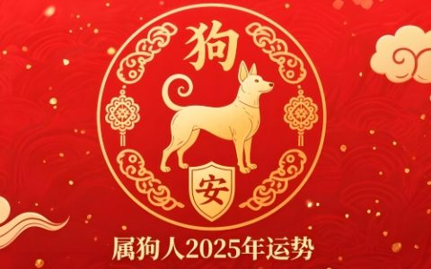 属狗人2025年每月运势及运程详解