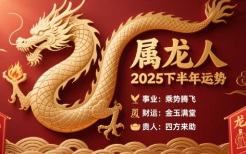 2025年属龙人下半年运势如何