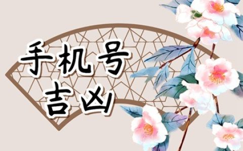 手机号码禍害磁场结尾  手机号码解析之最凶结尾五鬼星
