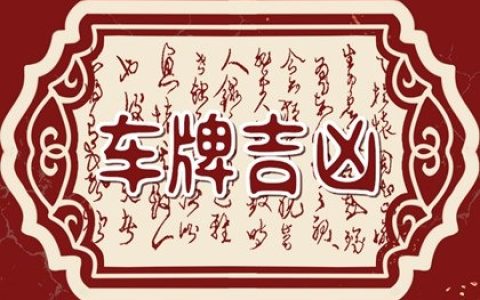 2024选车牌号怎么选数字最好 车牌吉利数字推荐