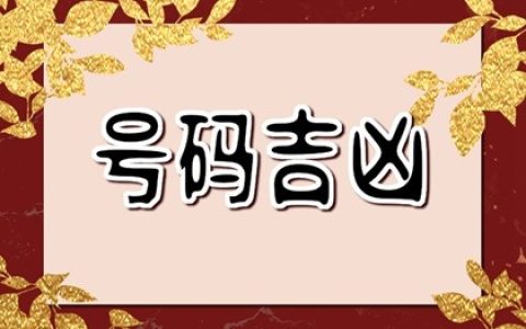 手机号码吉凶查询免费 風水数字0-9代表的意义