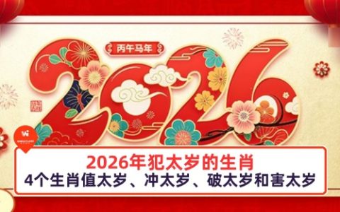 2026年犯凶星的生肖是什么