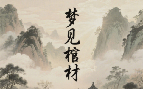 梦到棺材是什么征兆周公解梦
