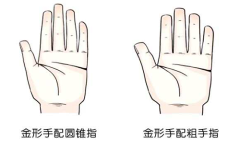 金形手的男生是什么命